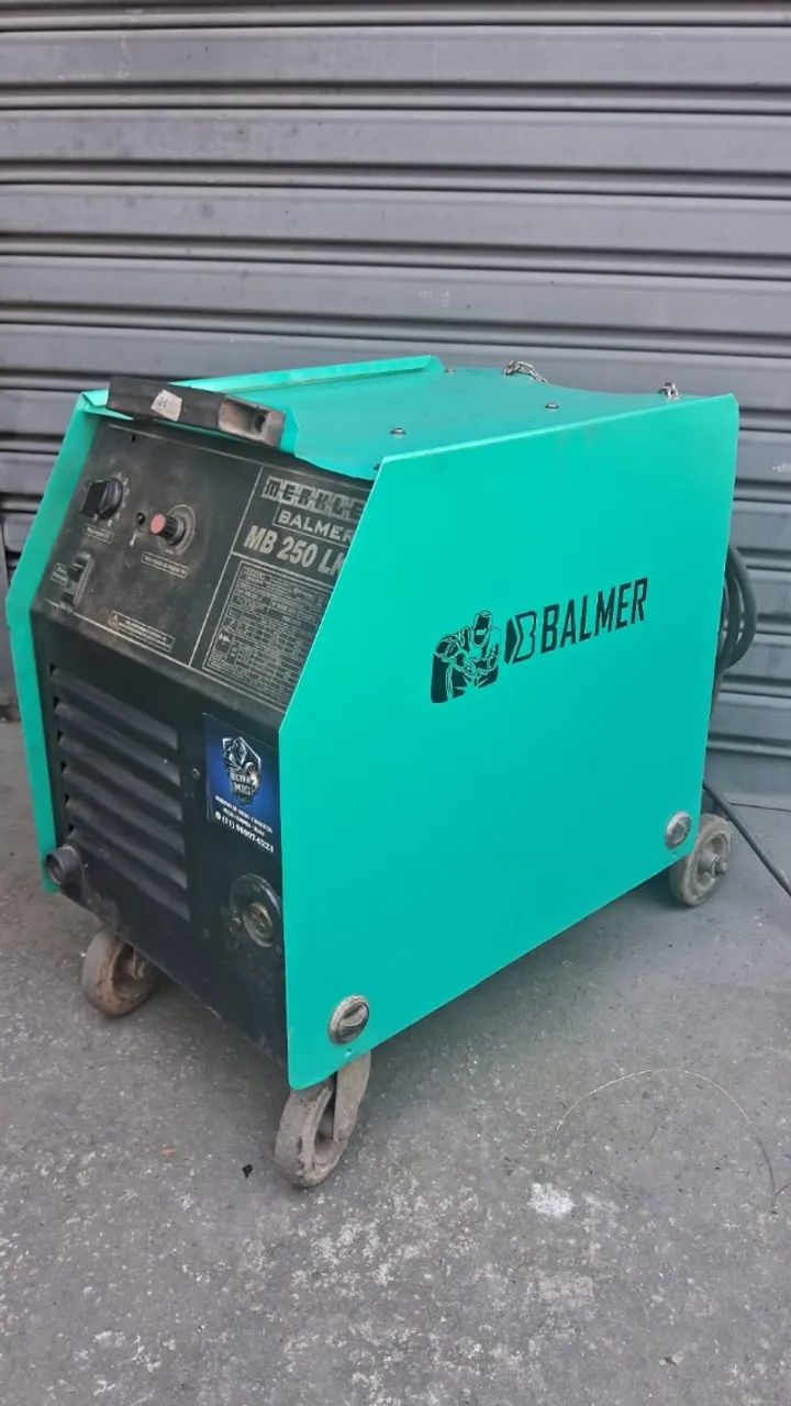 Maquina Solda MIG 250A - Merkle Balmer M B 250 L K Monofasica - Foto 4