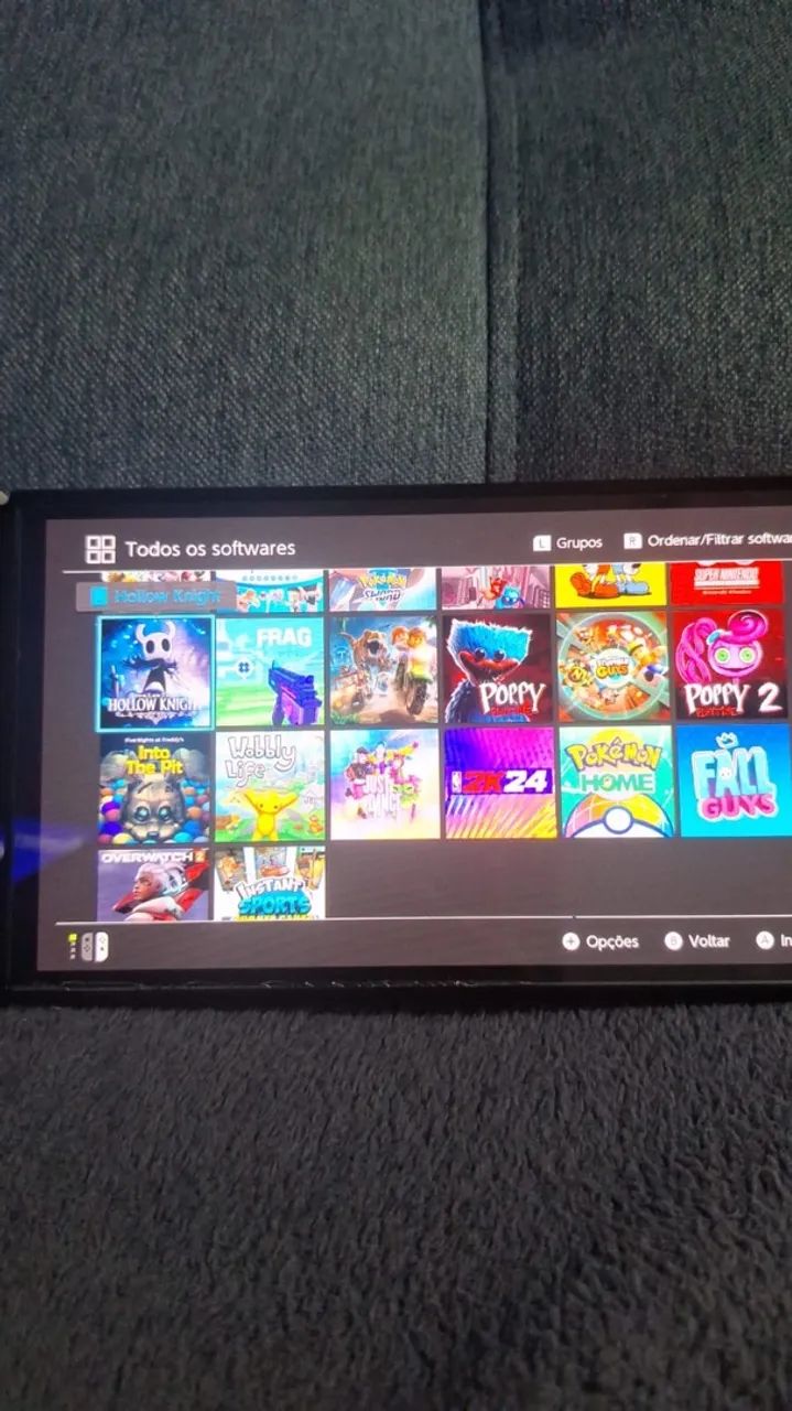 Console Nintendo Switch Oled - com jogos. - Foto 3