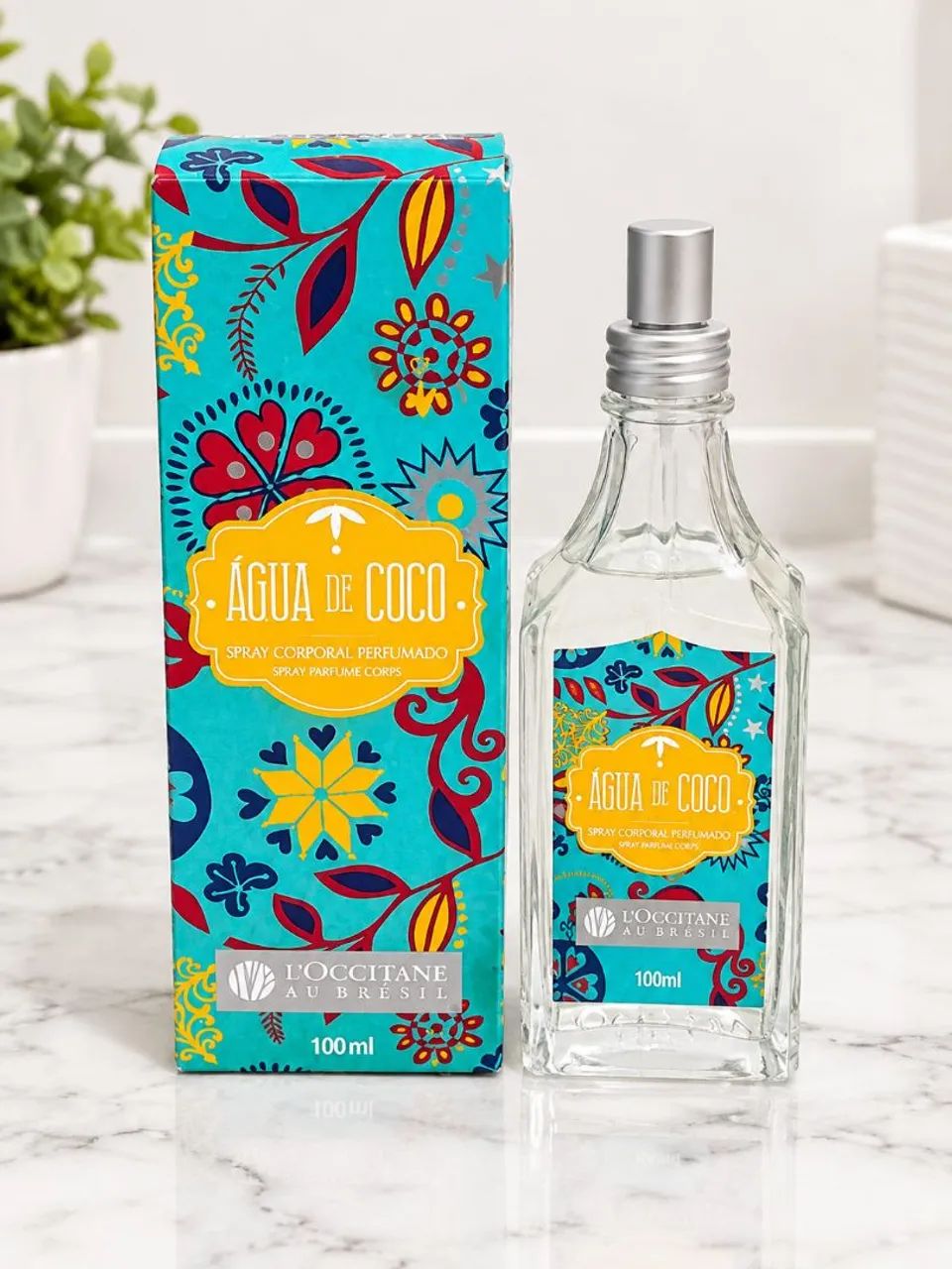 Spray Corporal Perfumado Água de Coco 100ml