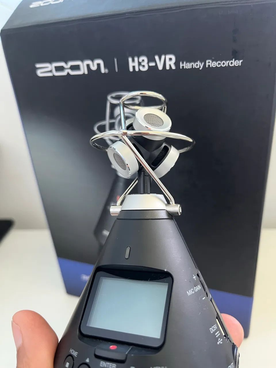 Zoom H3-VR Handy Recorder - Gravador de Áudio Ambiônico 360