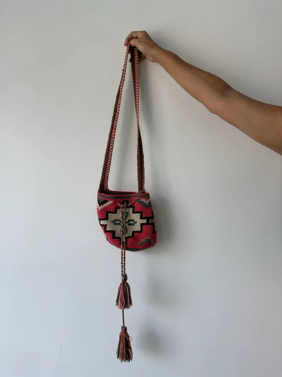 Bolsa crochê colombiana 