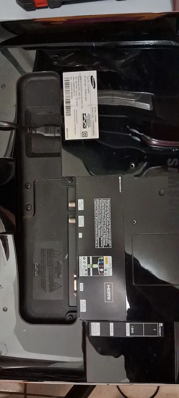 Monitor sansung 22 polegadas, televisão, conservado tudo funcionando zap *  - Foto 3