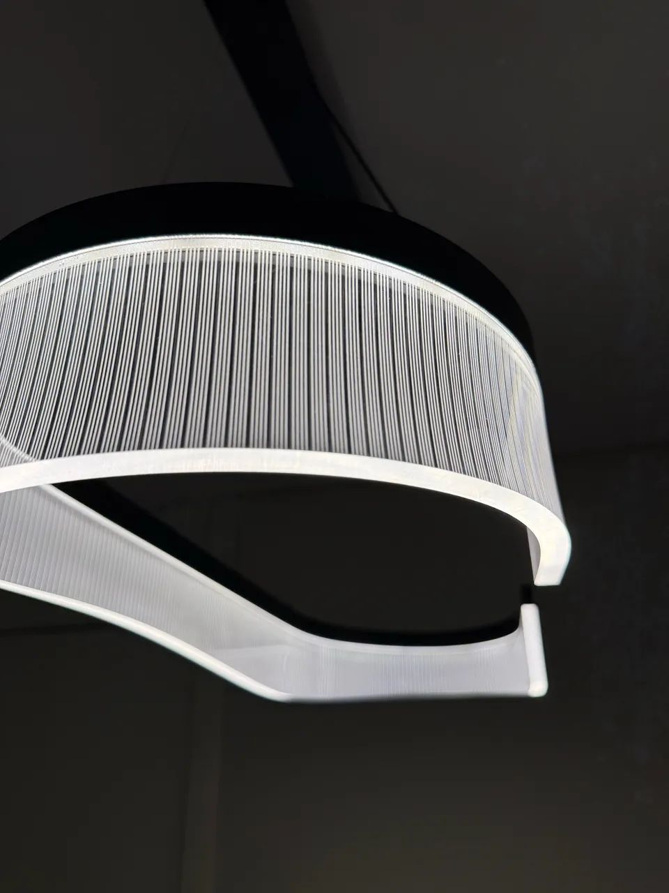 Lustre de Led sala escritório recepção - Foto 2
