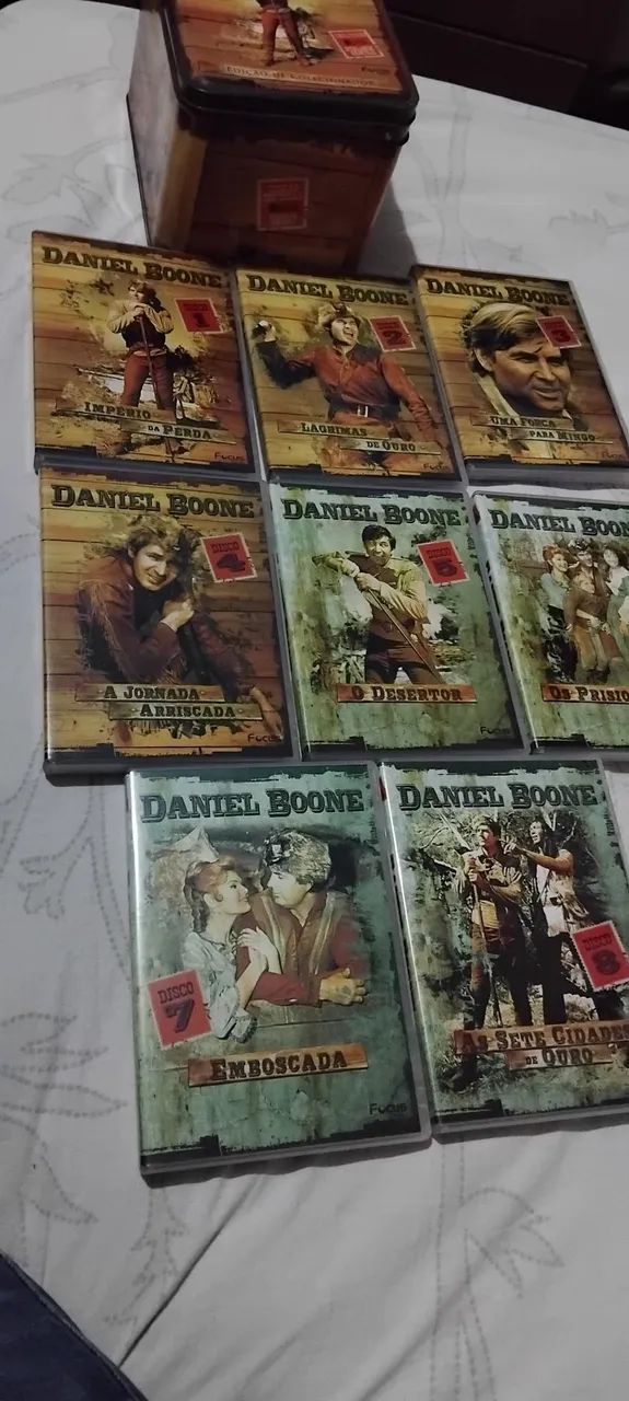 Coleção dvd Daniel Boone - Foto 5