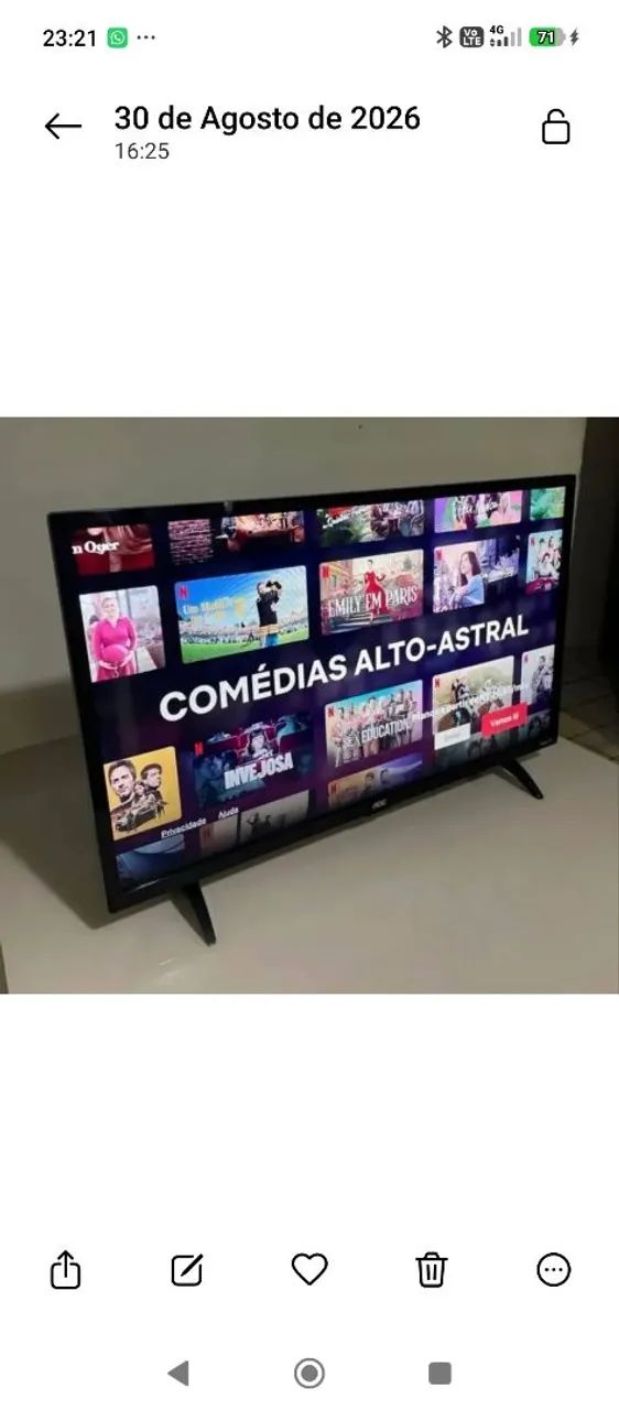 Tv AOC 32 polegadas 