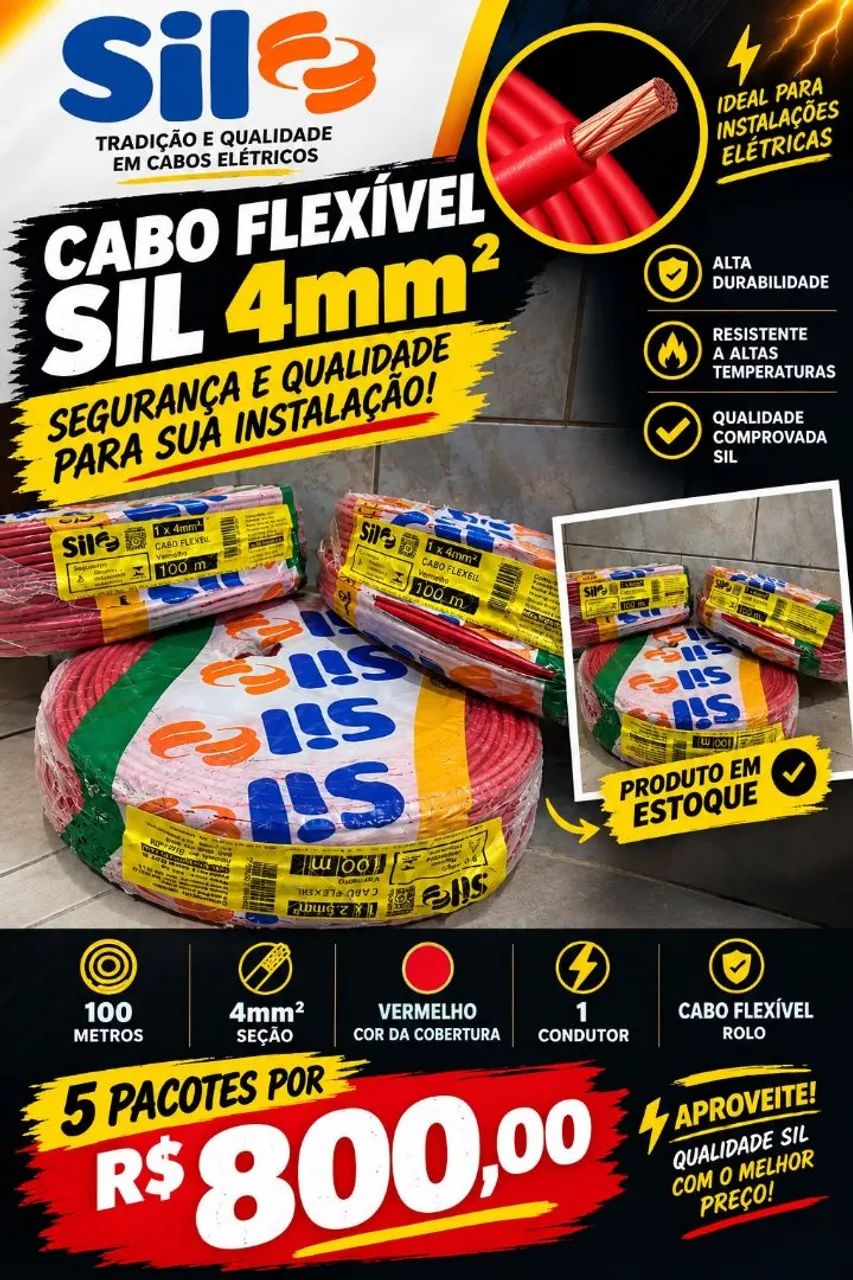 Fio eletrônico novos 
