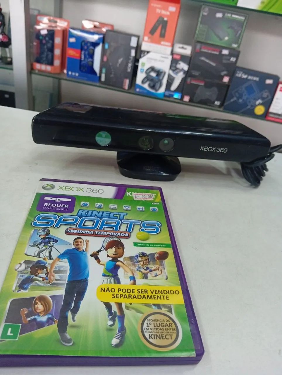 Kinect Xbox 360  + jogo original 