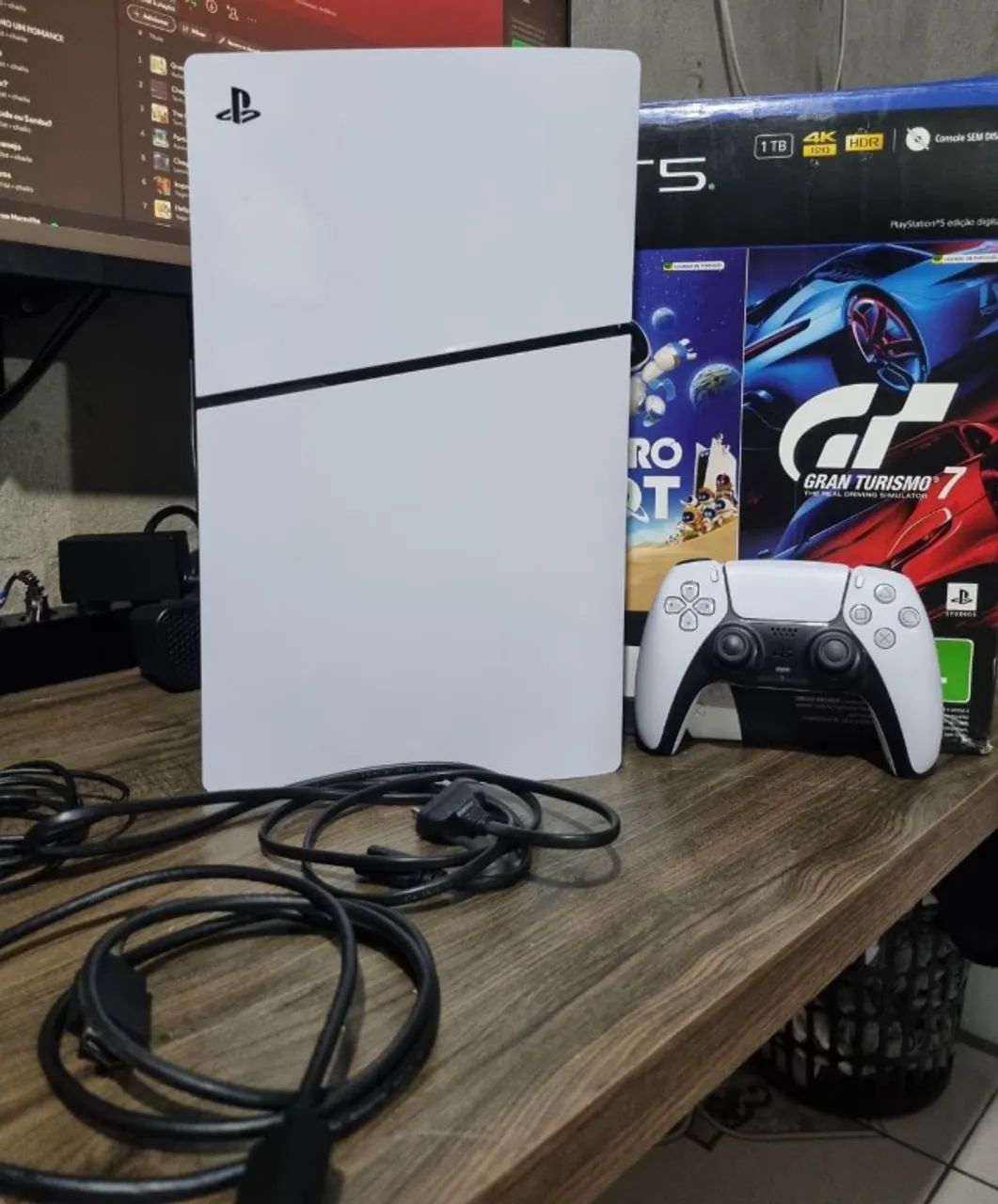 PS5 SLIM DIGITAL 1 TERA - Foto 2