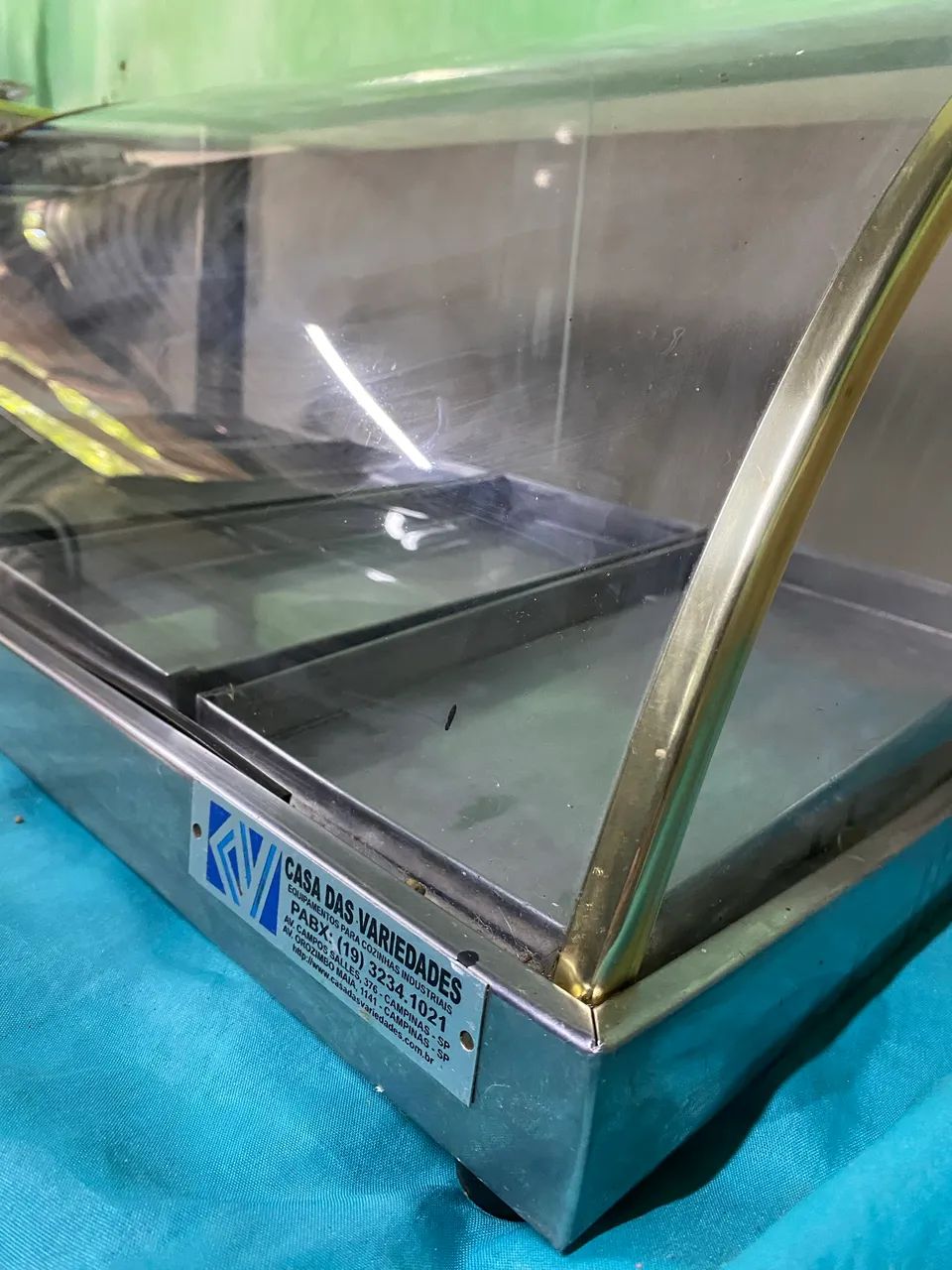 Estufa Elétrica para Salgados 4 Bandejas Inox  - Foto 3