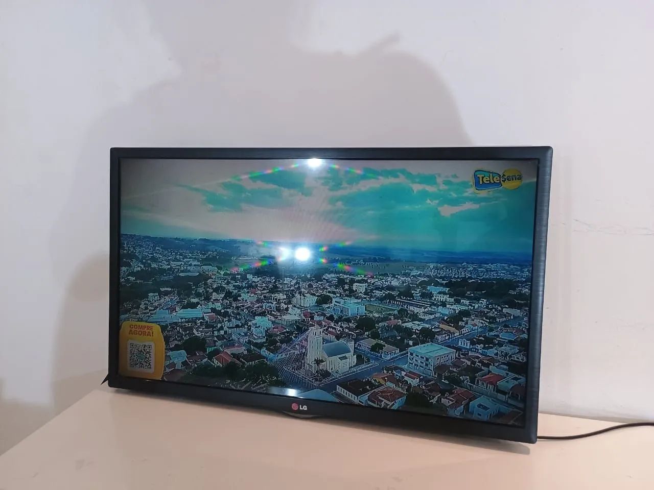 Tv funcionando 