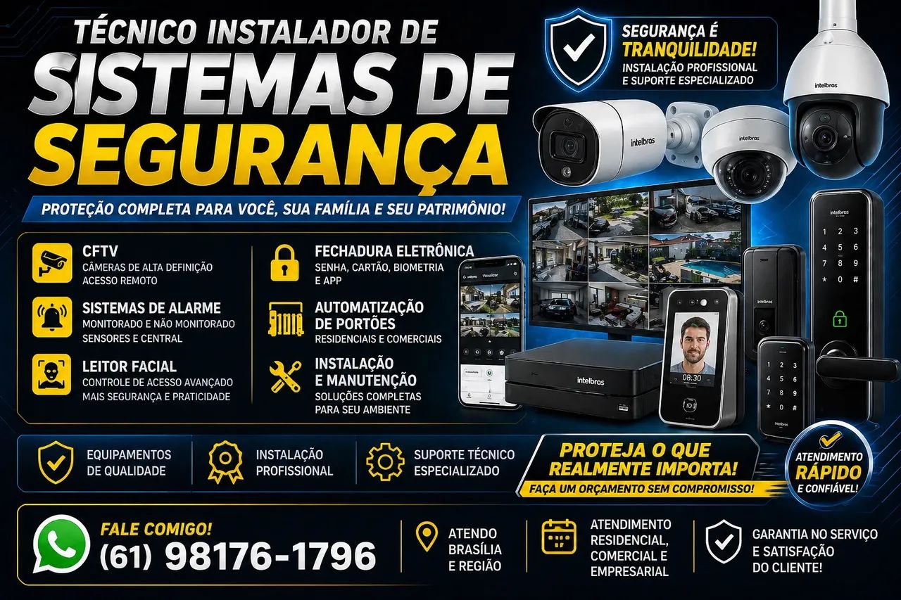 Técnico em Segurança eletrônica