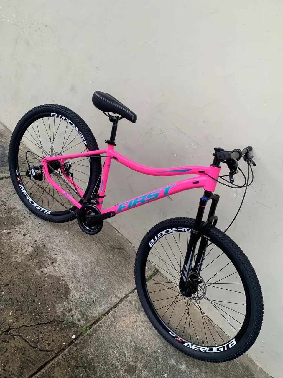 Bicicleta aro 29 feminina rosa 