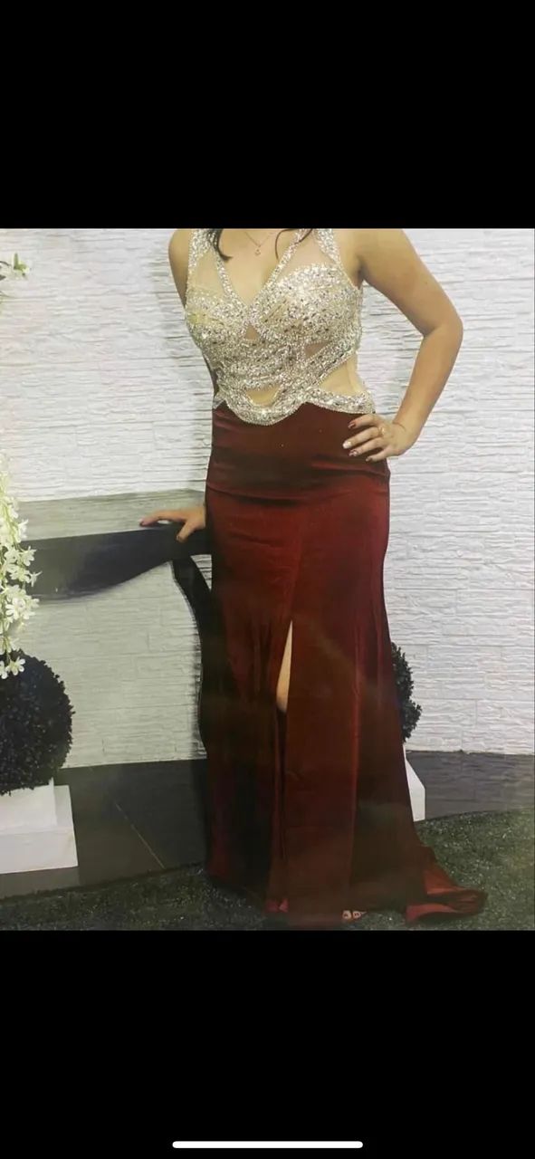 Vestido de festa com pedraria  - Foto 3