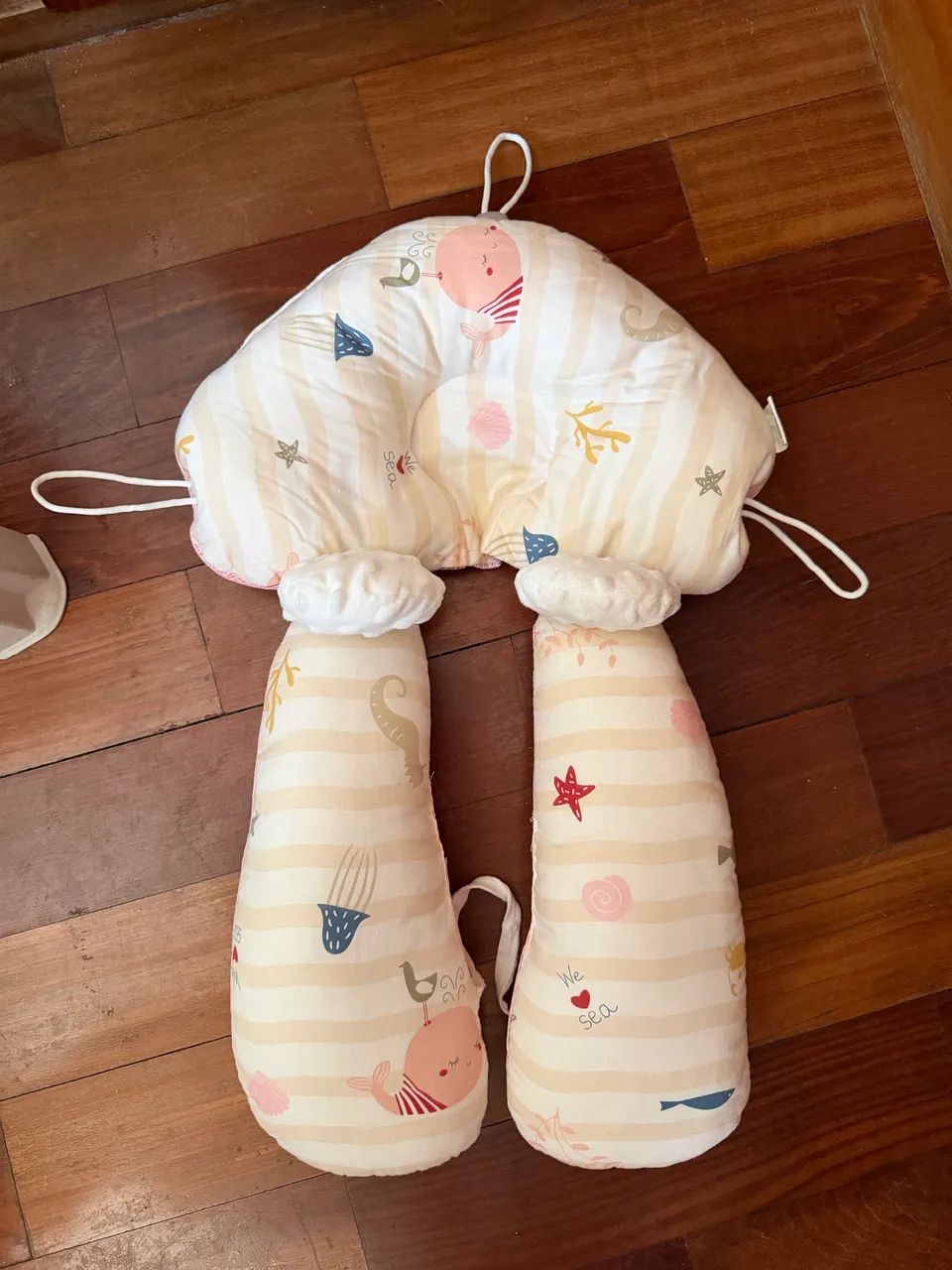 Travesseiro modelador de bebê 100% algodão 