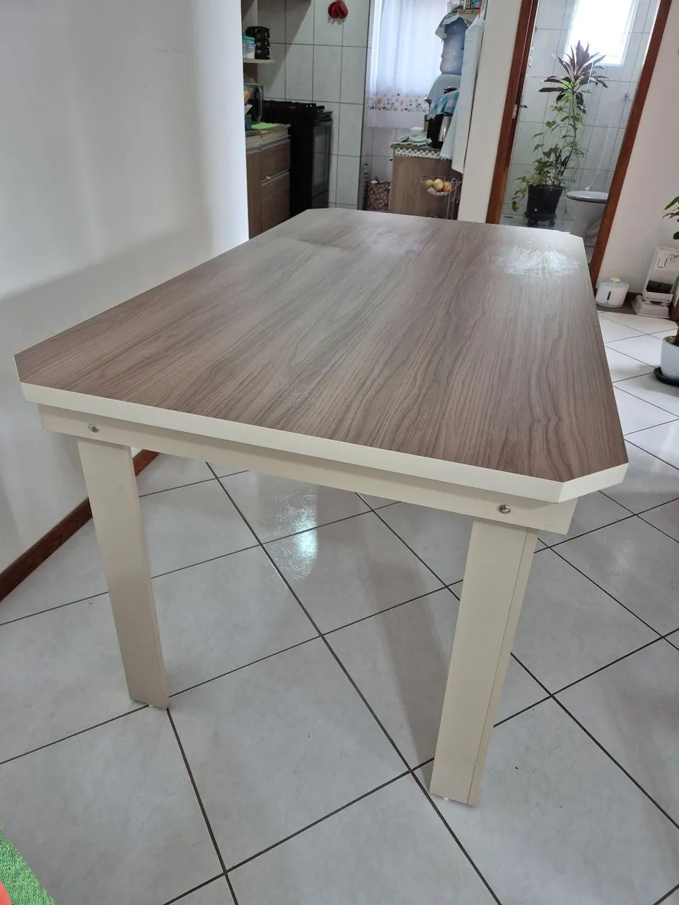 MESA JANTAR COM 6 CADEIRAS (USADO) - Foto 3