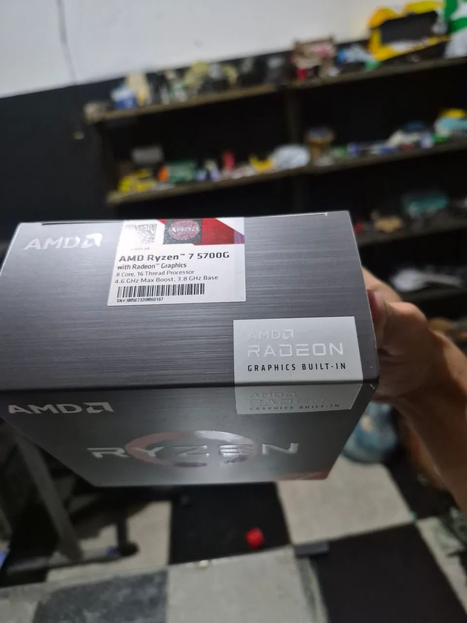 RYZEN 7 5700G Vídeo integrado (LACRADO) - Foto 2