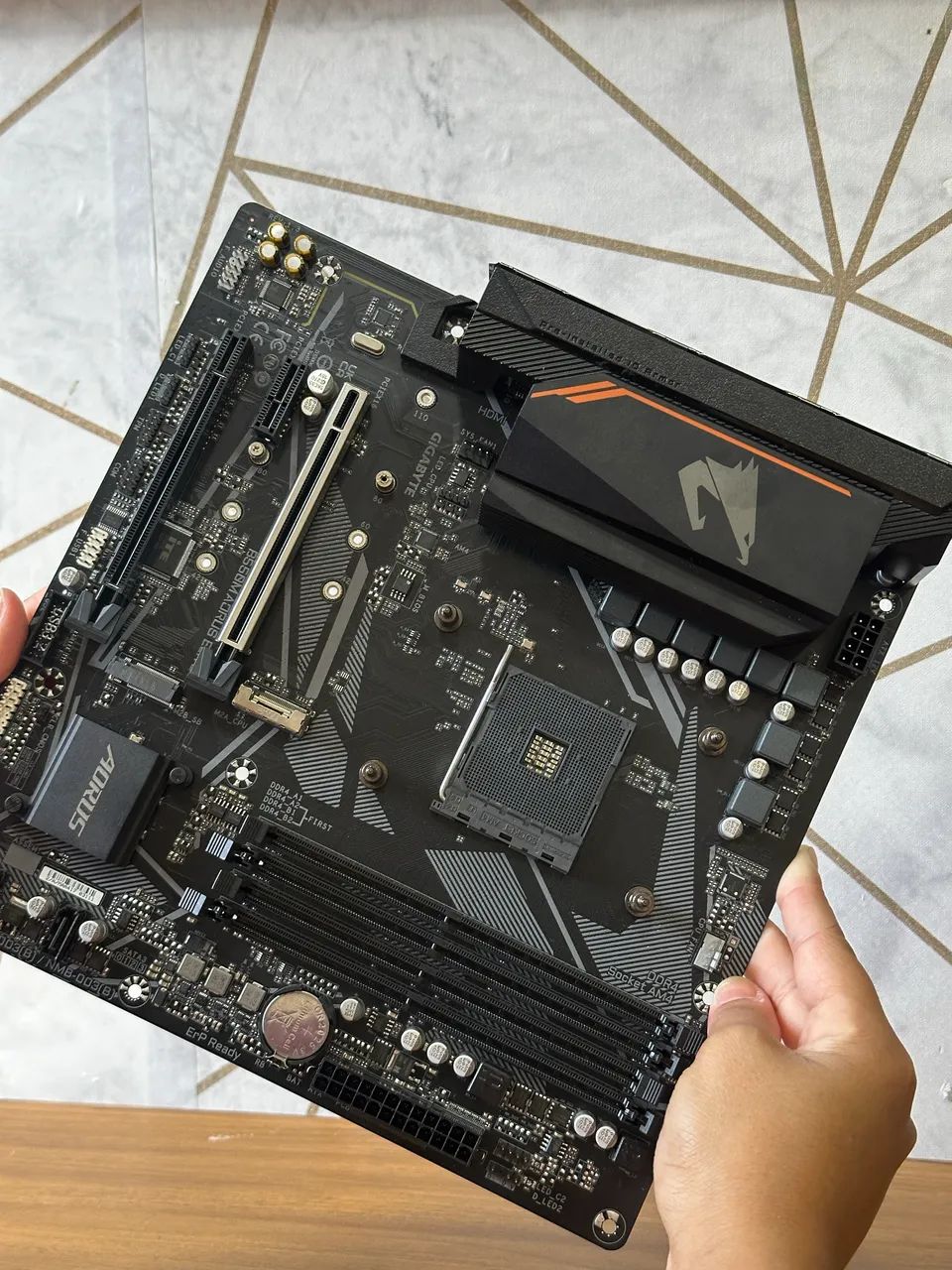 Placa mãe B550M + Air Cooler  - Foto 4