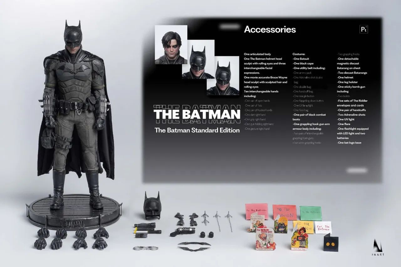 THE BATMAN - STANDARD EDITION  INART 1/6  | Queen Studios  - Foto 3