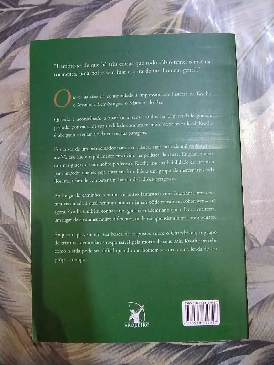 O nome do vento e o temor do sábio. - Foto 4
