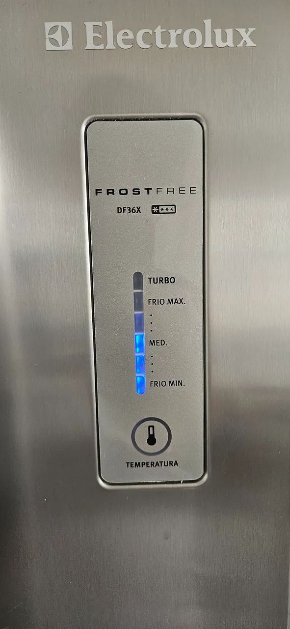 Geladeira Electrolux 370L Frost Free Inox - Funcionando Perfeitamente - Foto 2