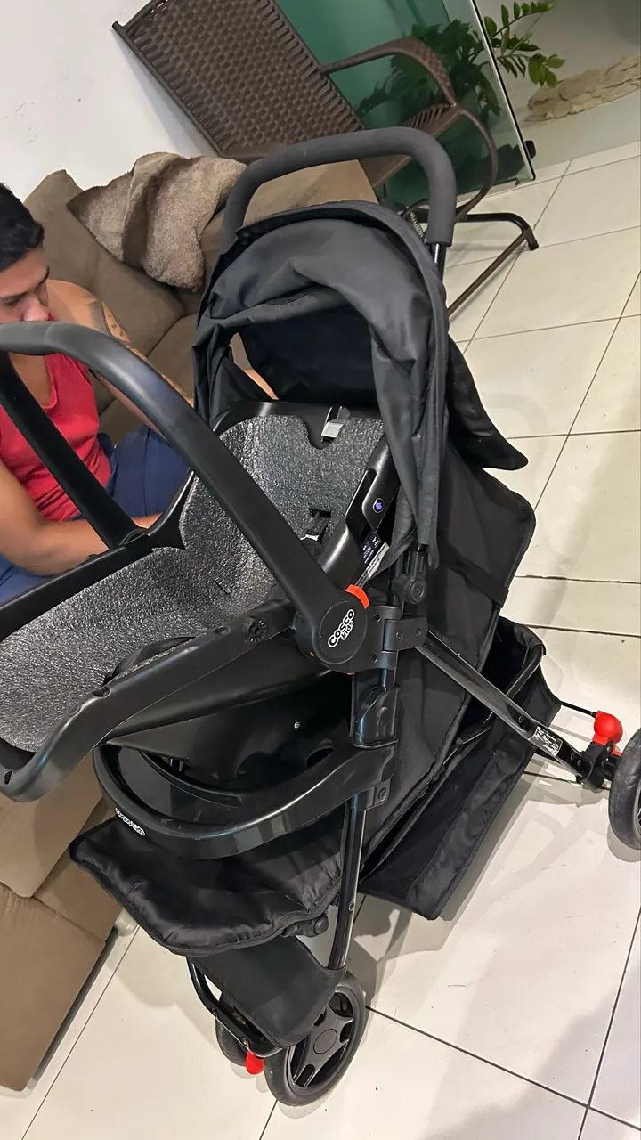 Carrinho e bebê conforto  - Foto 2