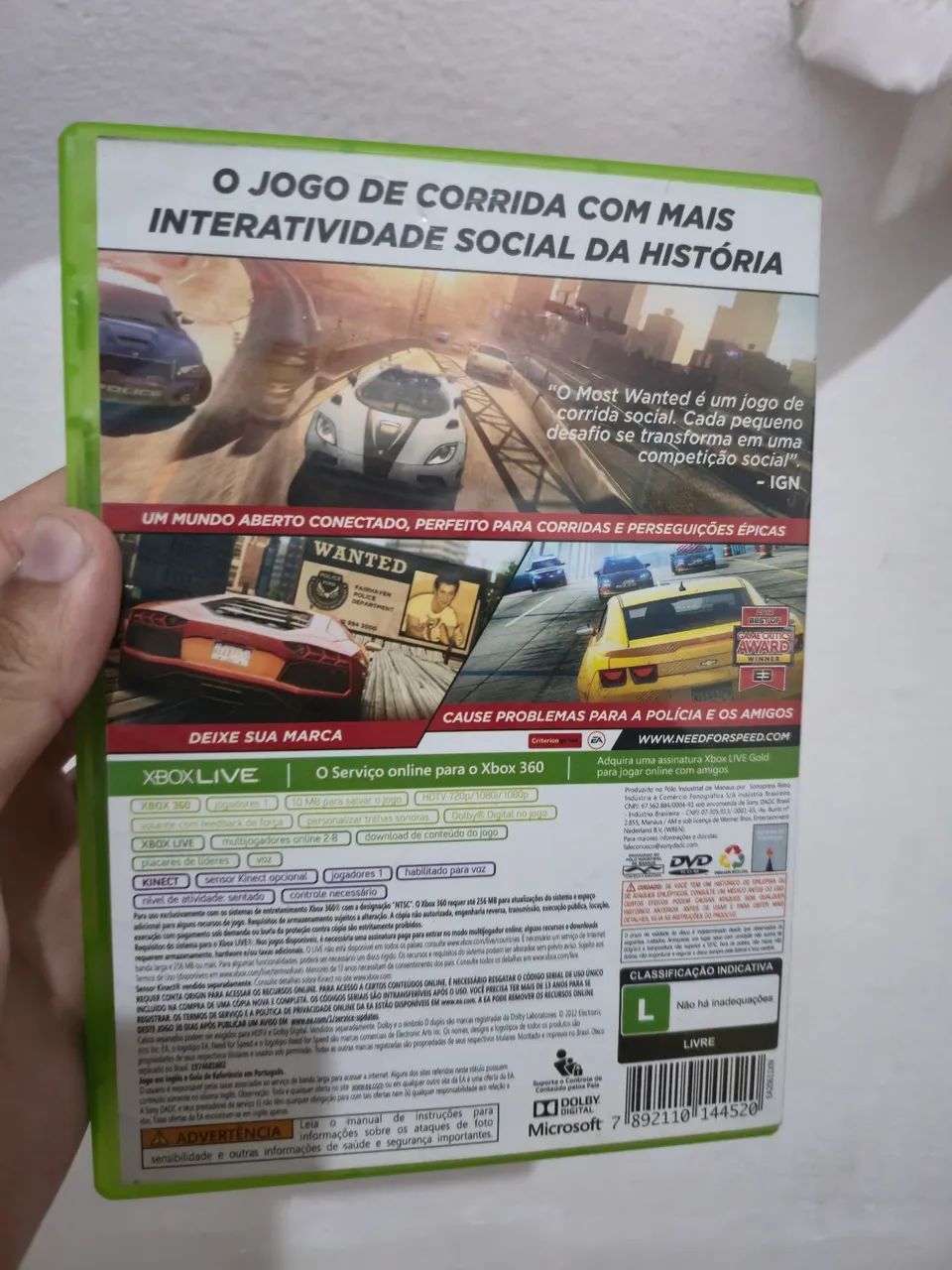 Need for speed moste Wanted xbox 360  - Foto 2