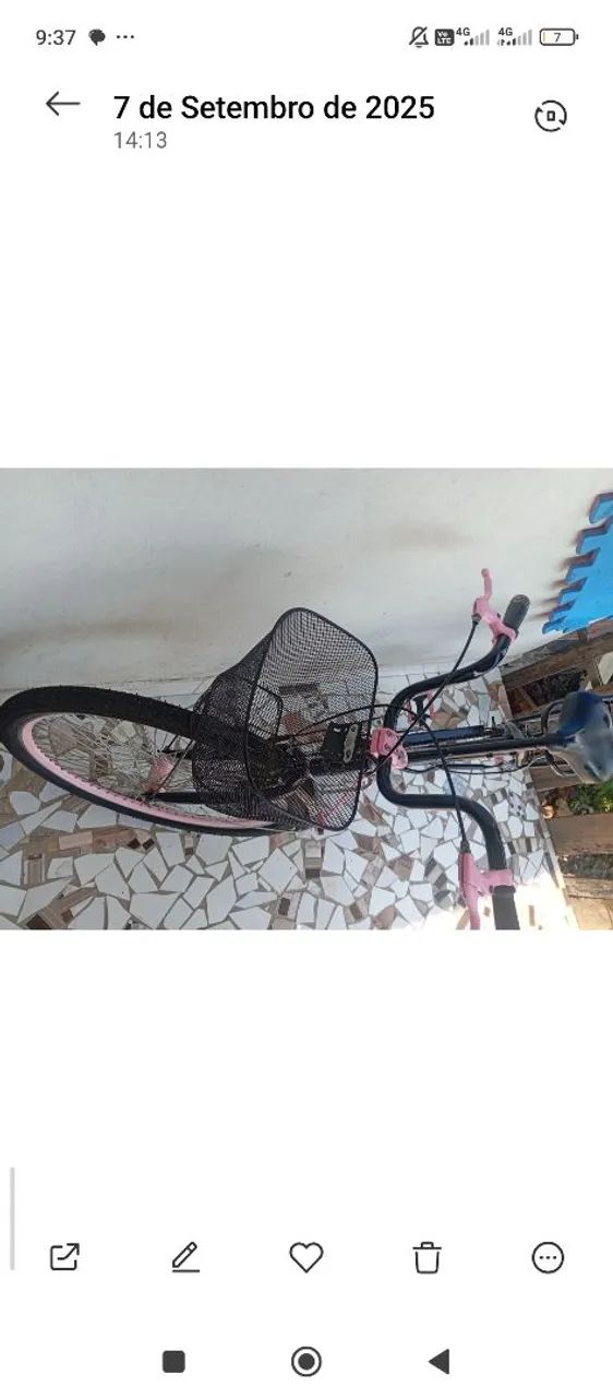 Vendo essa bicicleta seme nova - Foto 3