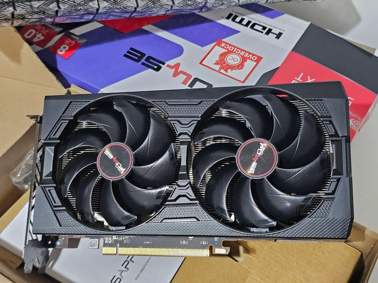 Placa de vídeo Radeon XT5500 8GB Saphire  - Foto 5