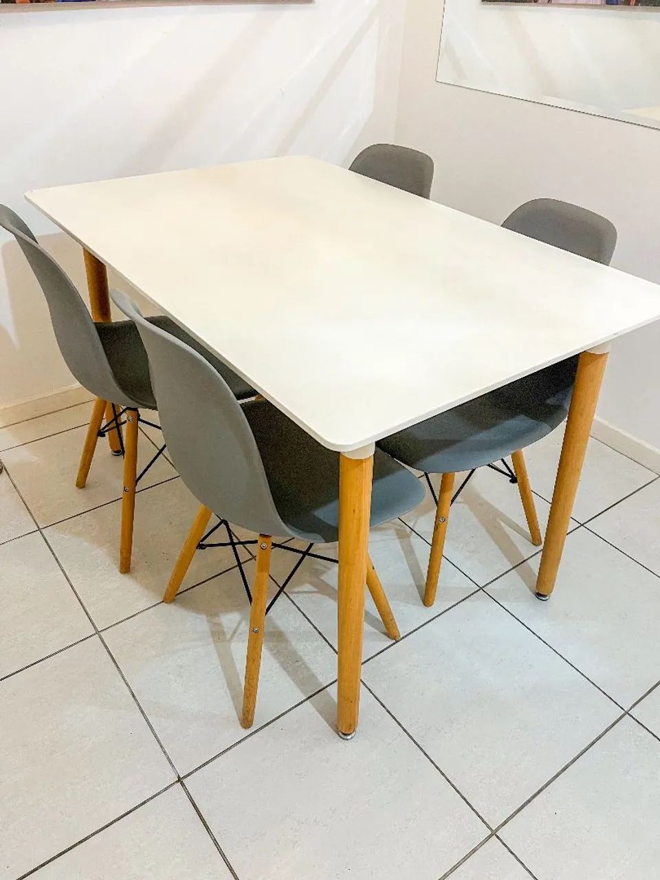 Mesa de jantar Retangular Eiffel