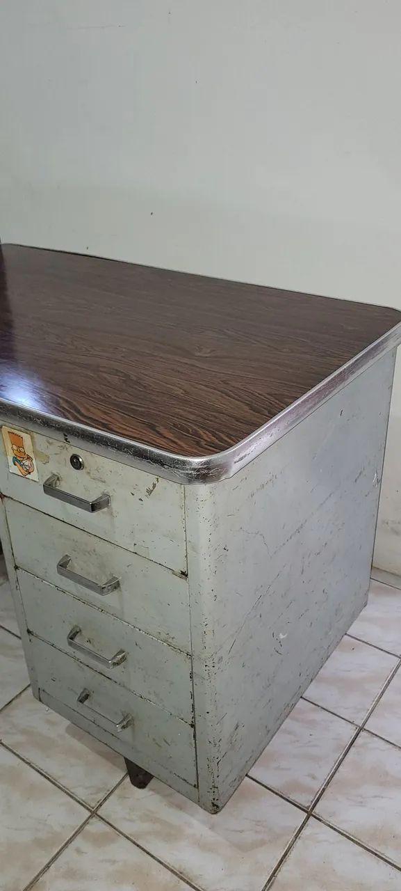  MESA DE ESCRITÓRIO EM AÇO  - Foto 2