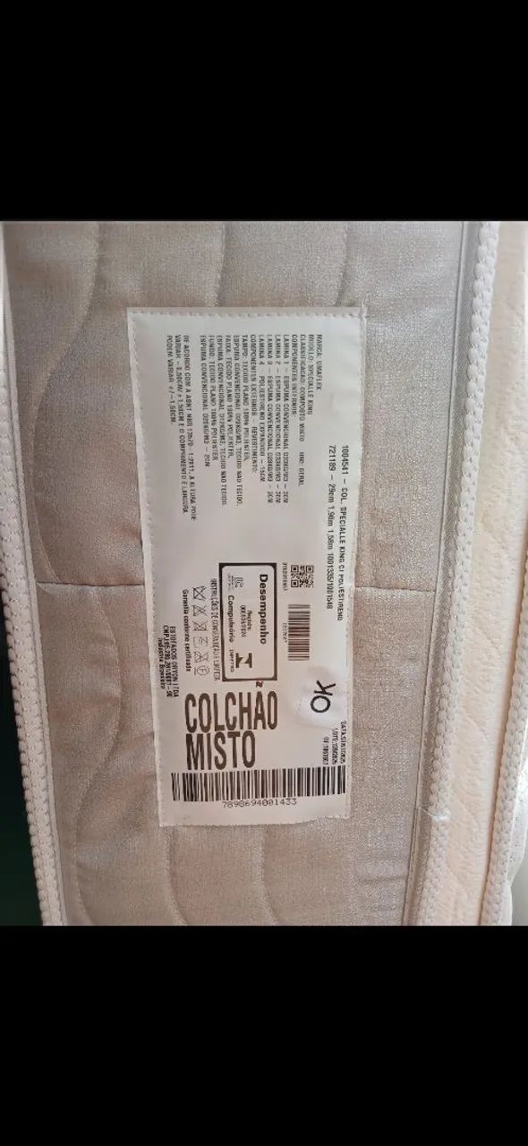 Colchão quenn 