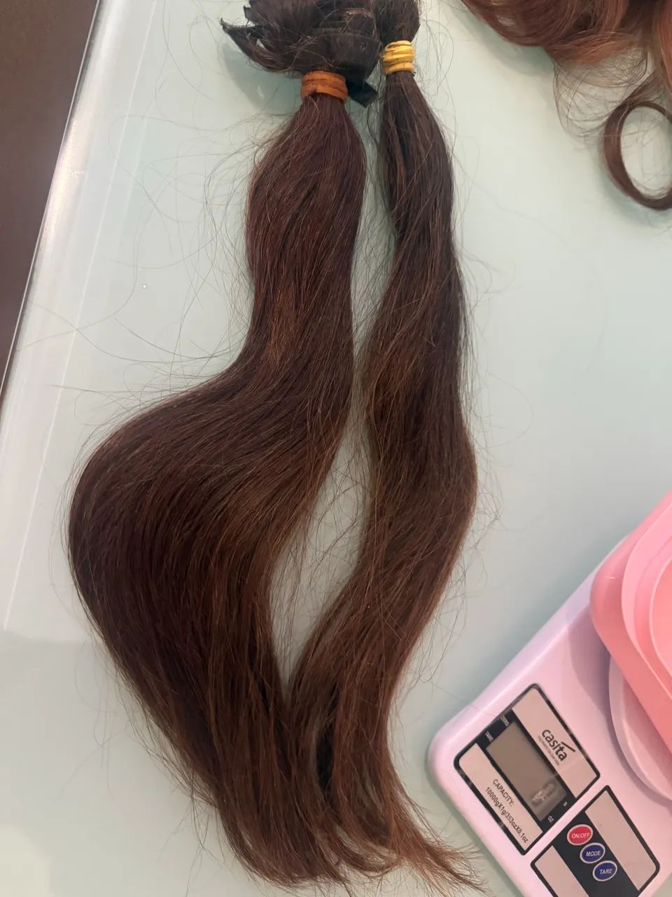 Vendo cabelo brasileiro 97g, 42 cm - Foto 2