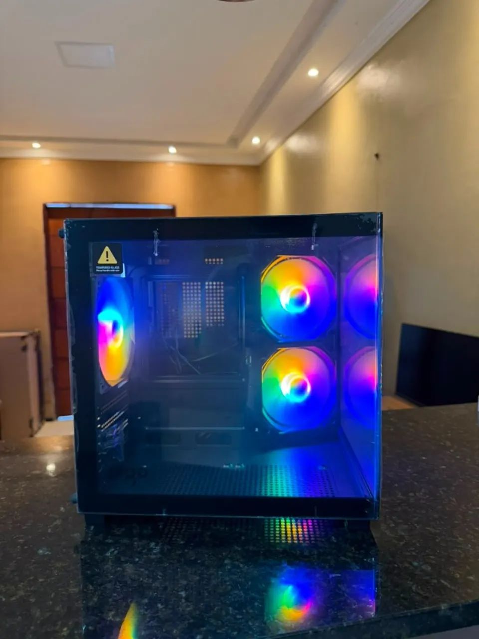 Gabinete Gamer Aigo Aquário 03 Fans  - Foto 3