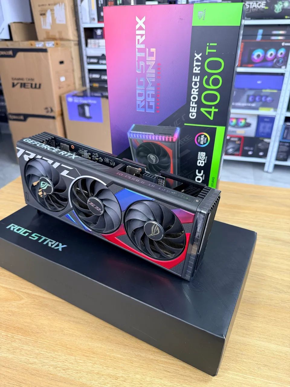 RTX 4060 Ti ROG STRIX 8GB  - Foto 3