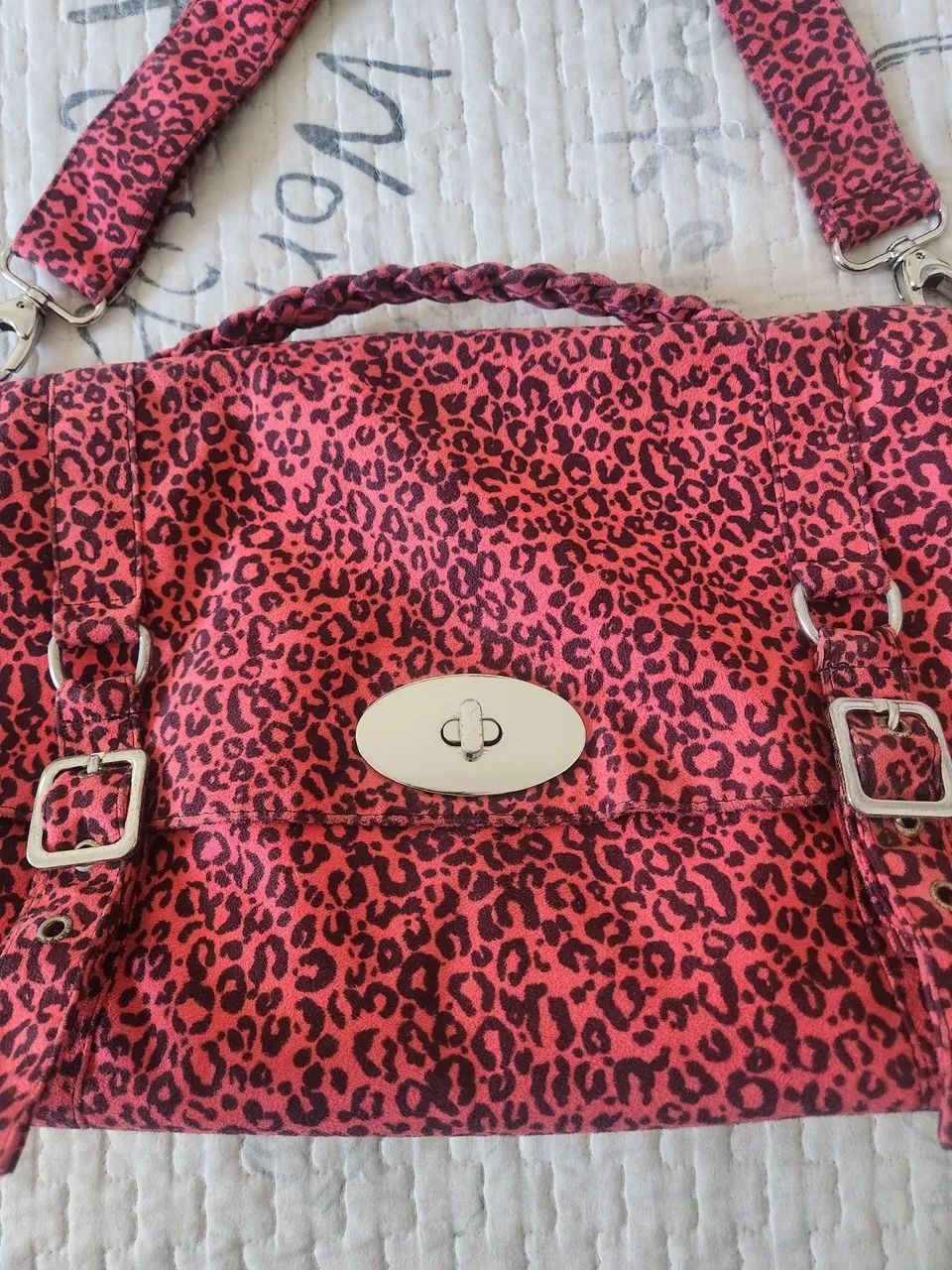 Bolsa Ombro Oncinha Pink - Foto 2