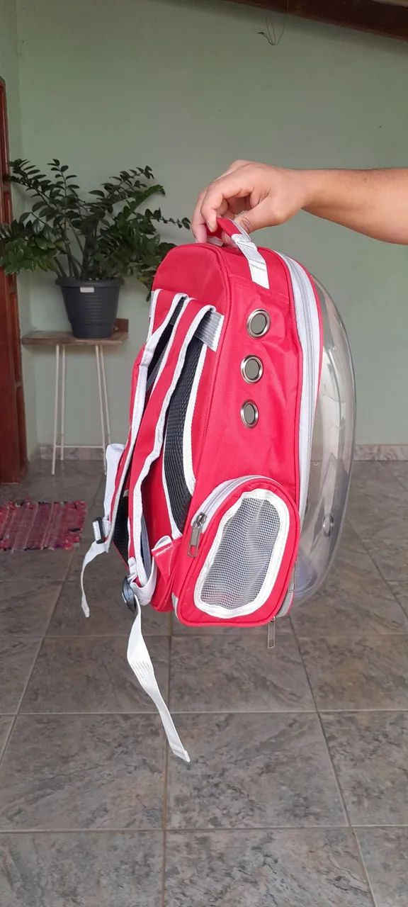 Mochila Pet Visão Panorâmica Astronauta - Foto 5