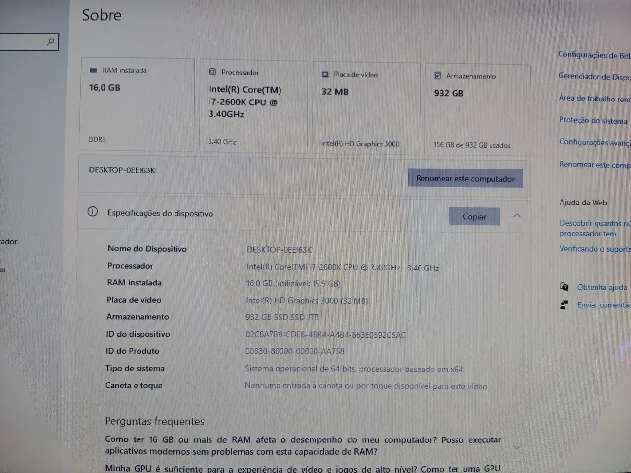 Pc gamer i7  - Foto 3