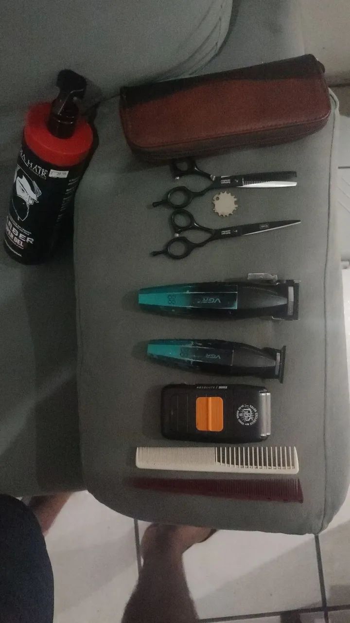 Material barbearia 