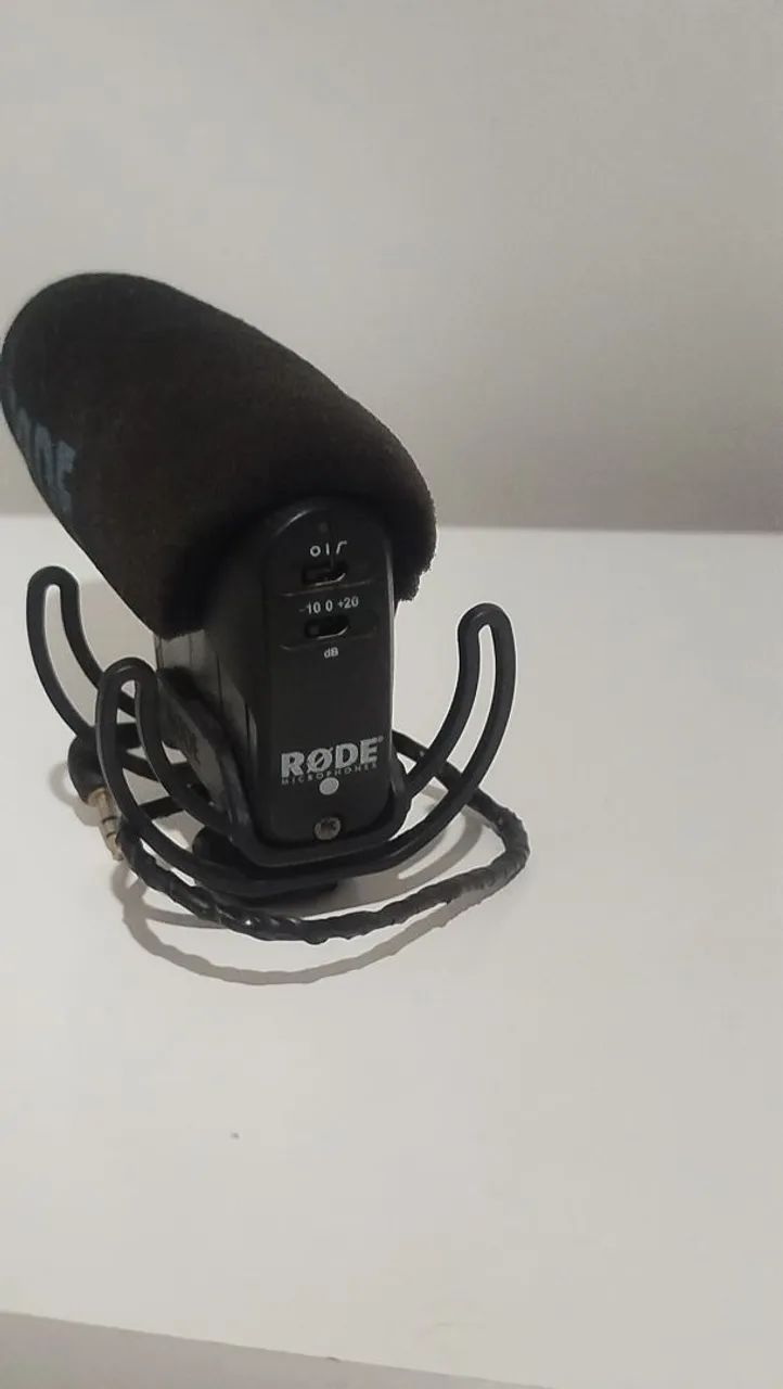 Microfone Rode VideoMic Para Vídeo E Vlog - 100% OK Com Detalhe - Foto 3