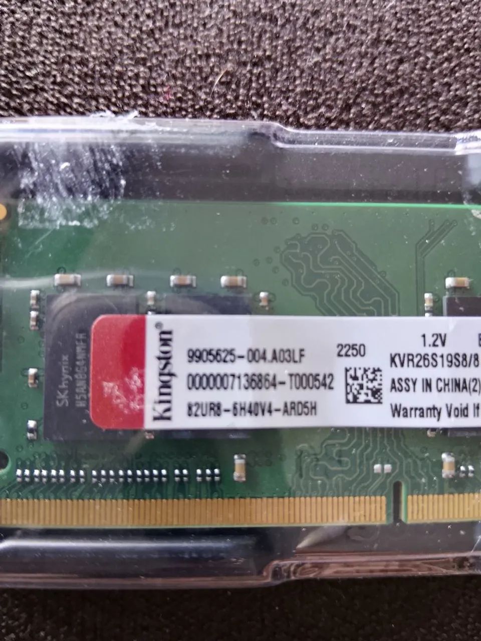 Memória RAM Kingston 8GB DDR4 2666MHz Notebook - Foto 4