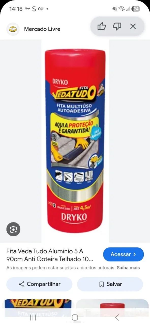Fita veda tudo MANTA 90cm 10 - Foto 2