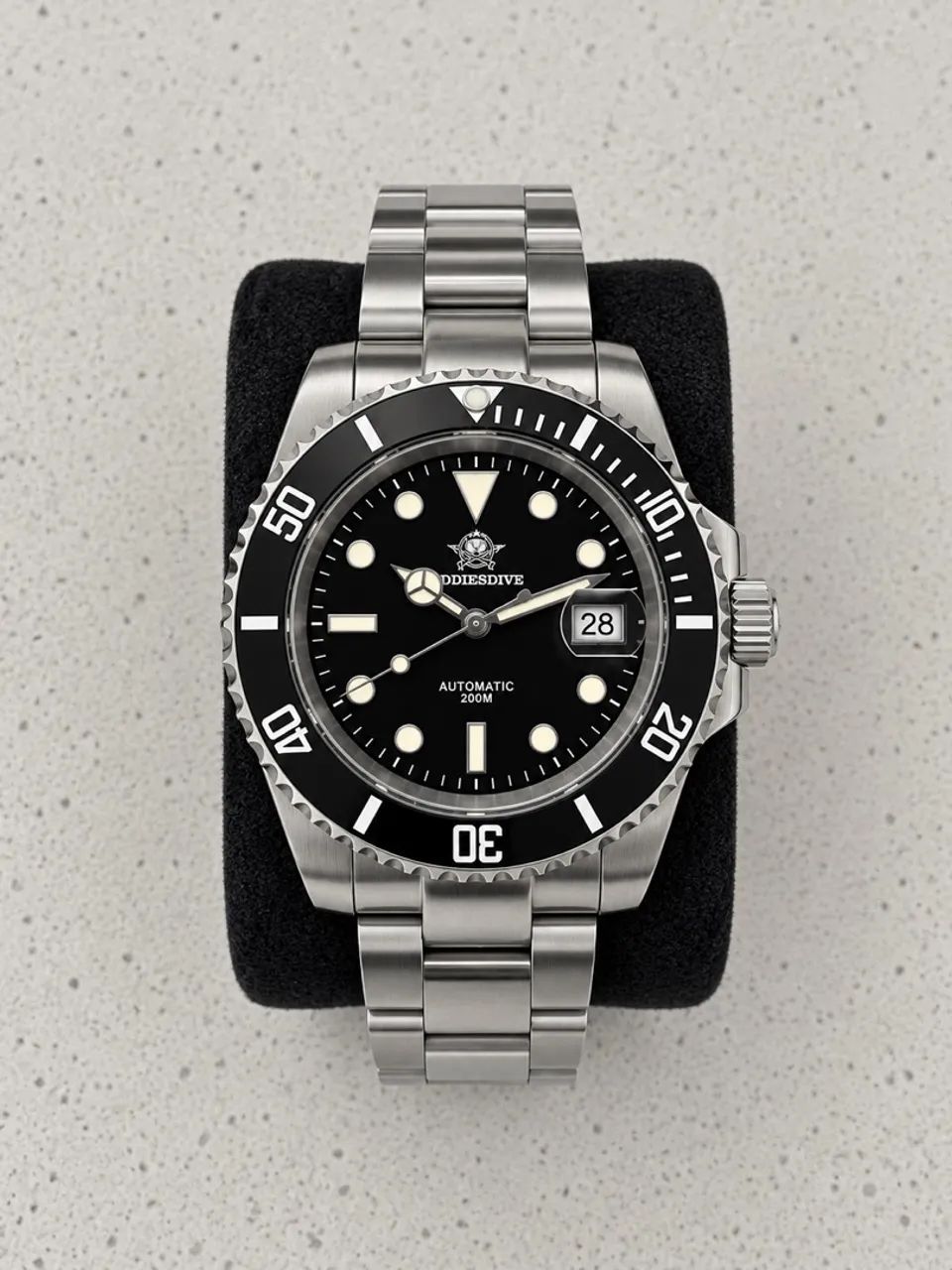 Addiesdive Submariner black automático 41 mm
