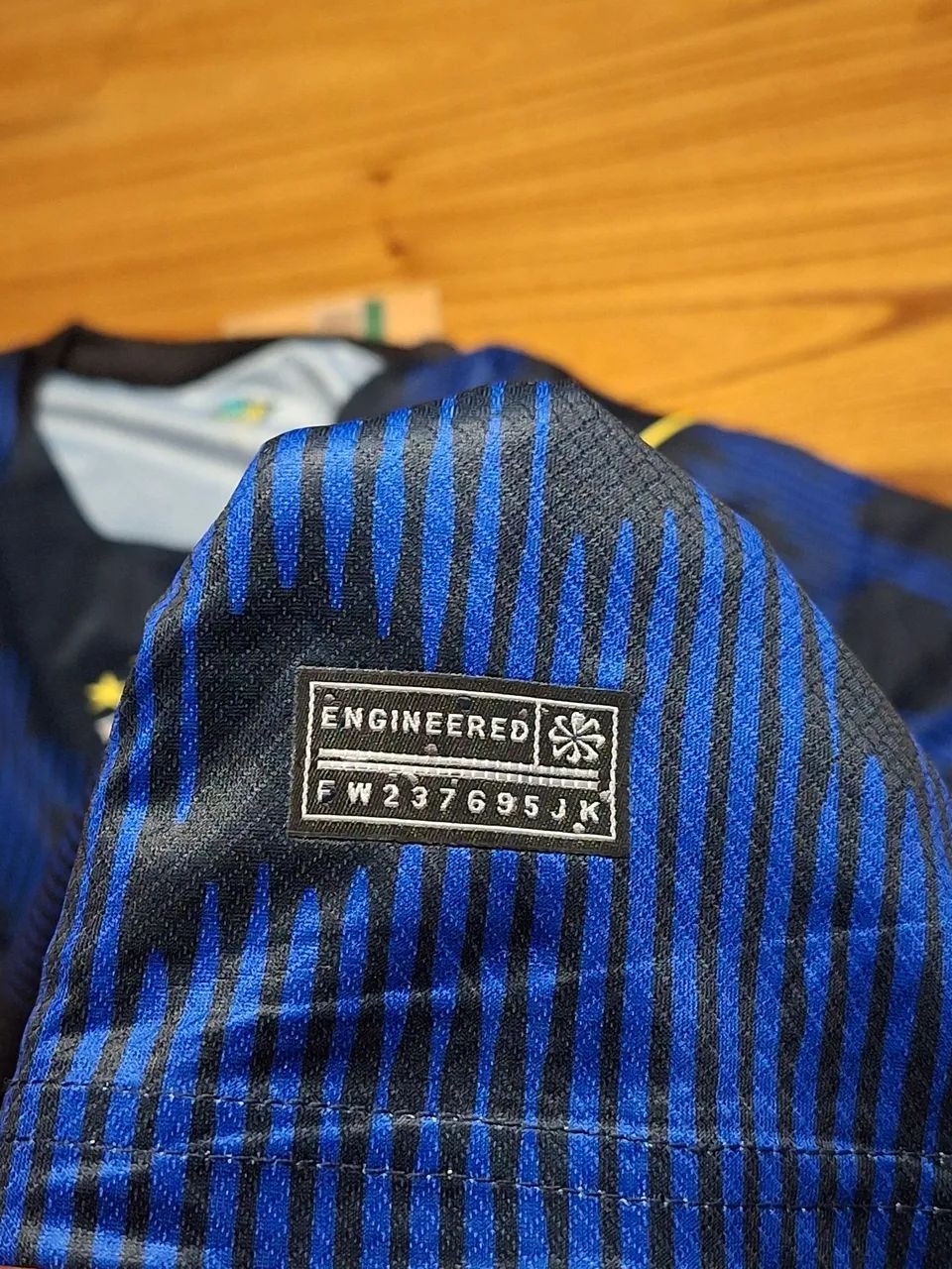 Camisa do Brasil azul 26/27 - Foto 5