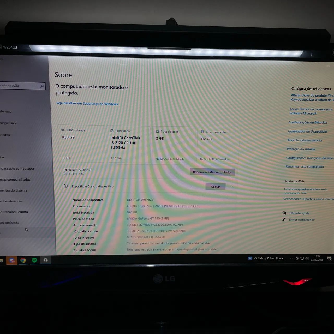 Computador para escritório 