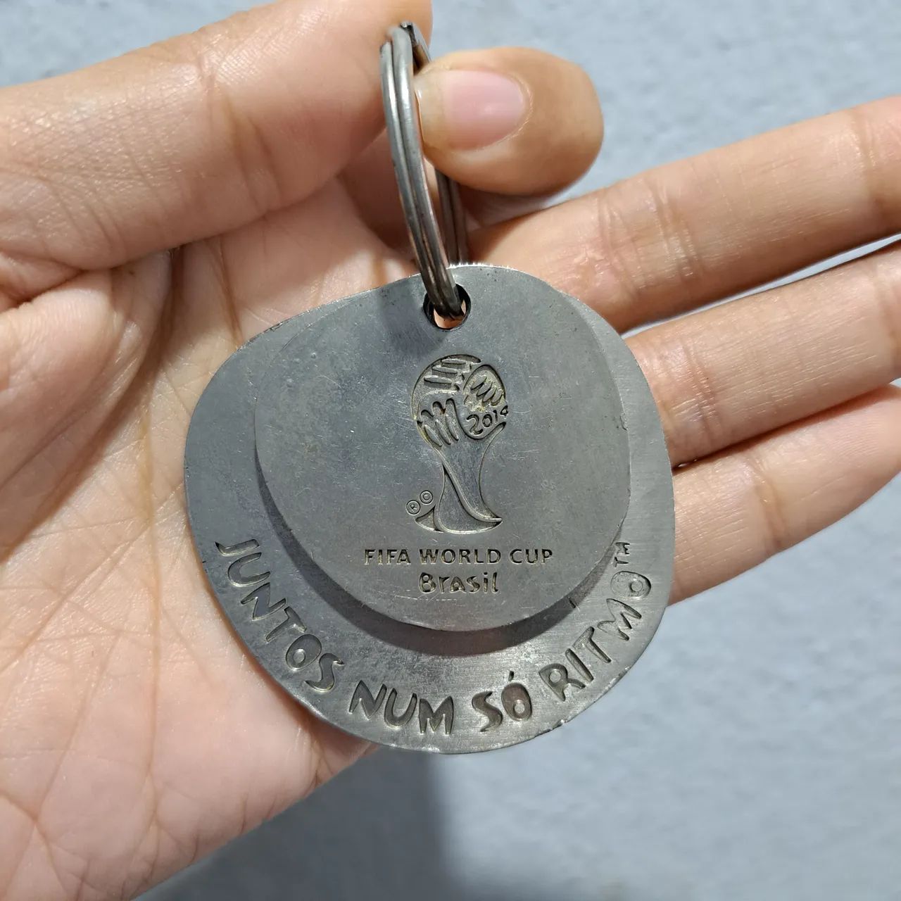 Chaveiro Fifa World Cup Brasil 2014 em Metal