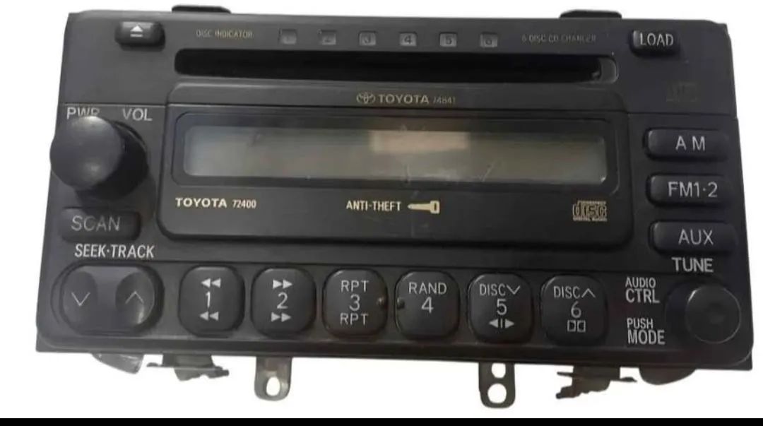 Rádio e Cd Player Original Toyota Corolla 2003 a 2007 - 72400CD - Foto 3