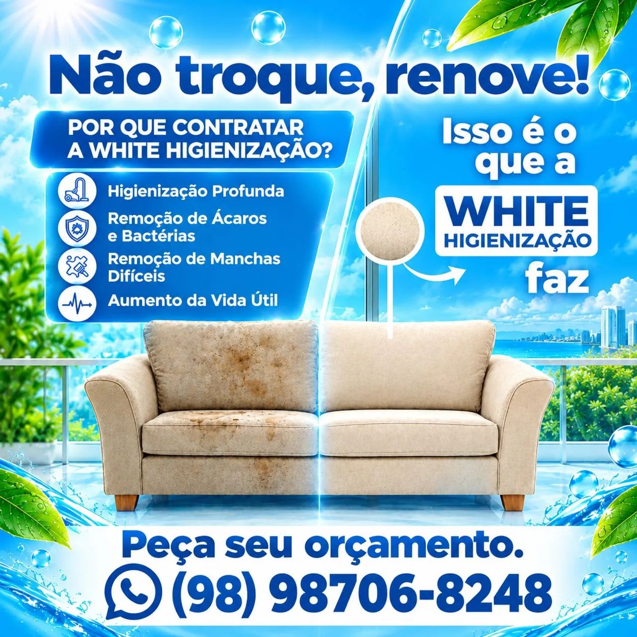Cama e Sofá 