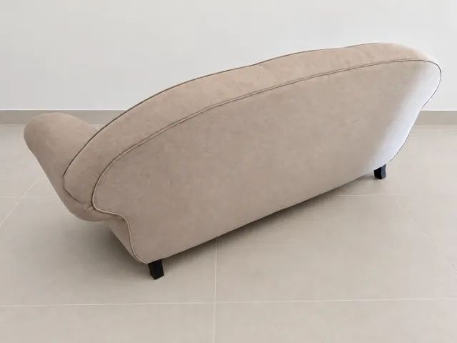 Sofá Vintage 3 Lugares+ 2 Poltronas Couro (Usado)  - Foto 2