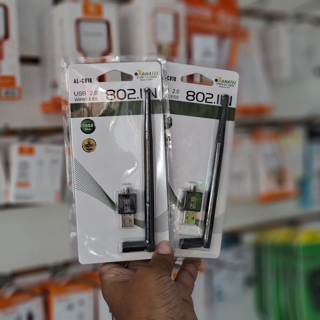 Adaptador wifi para pc notebook MacBook - entrega em slz e região 