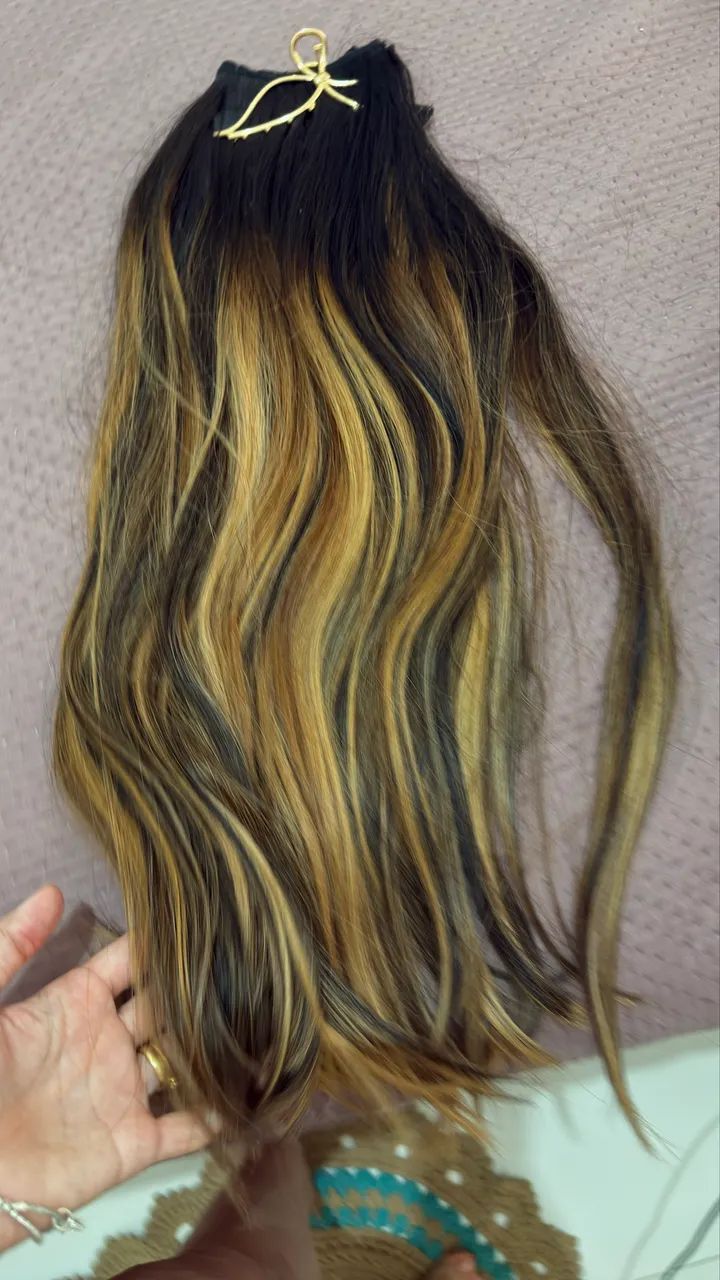 Aplique cabelo Humano  - Foto 2
